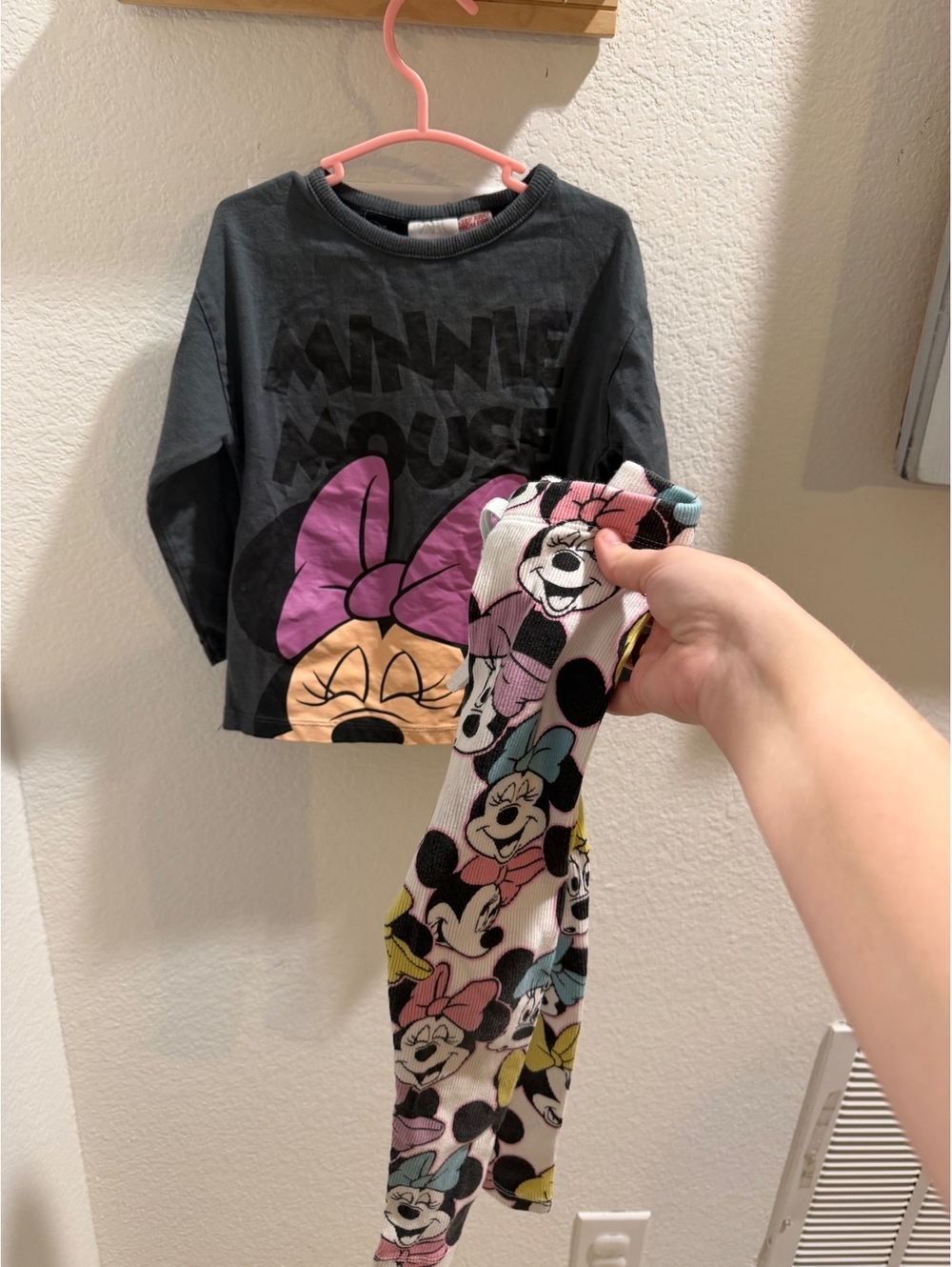 Zara Kids Minnie Mouse Set size 2-3 years